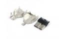 MICRO USB3.0 公头焊线