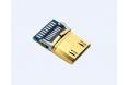 HDMI C TYPE带PCB式公头