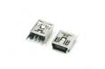 MINI USB 5F 180°插板直脚